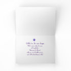 Carte de voeux Hanoukka avec belle Menorah