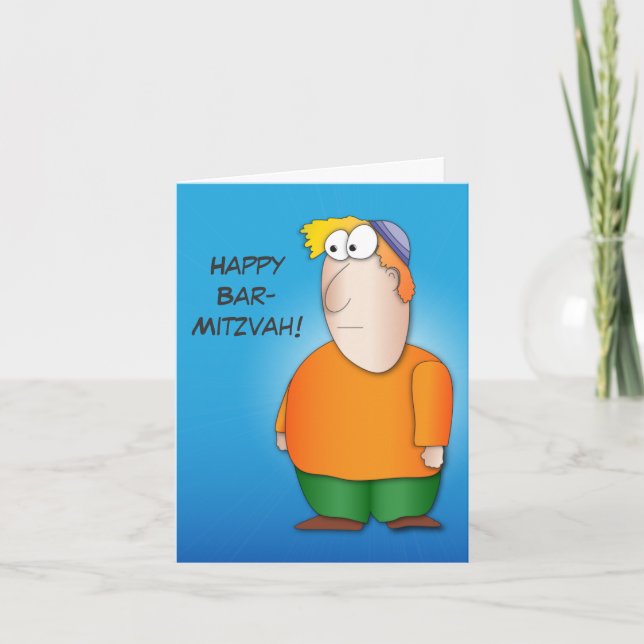 Carte de voeux Happy bar mitzva (Devant)