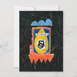 Carte de voeux Happy Cry - Art Abstrait