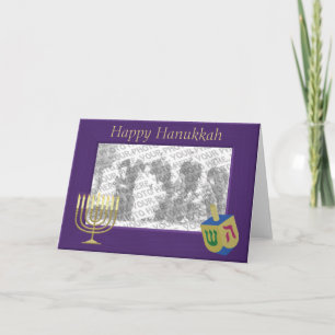 Carte de voeux Happy Hanoukka Photo Frame