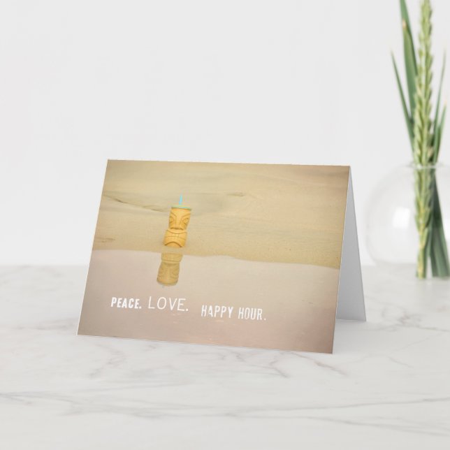 Carte de voeux HAPPY HOUR (Devant)