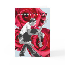 Carte de voeux HAPPY TANGO