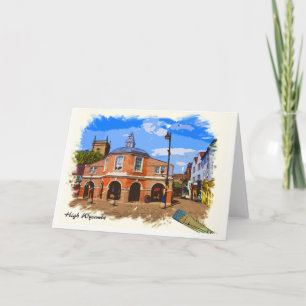 Carte de voeux haute Wycombe Pot Pot Pot