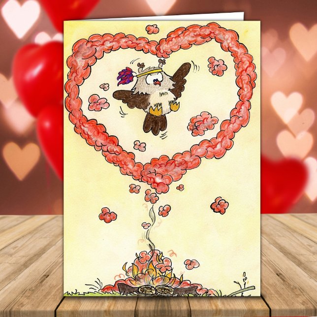 Carte de voeux HEART OF SMOKE de Nicole Janes (Créateur téléchargé)
