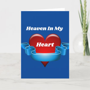 Carte de vœux Heaven In My Heart