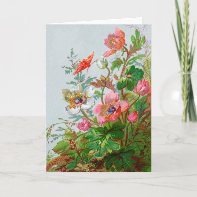 Carte de voeux Hedgerow Garden (Devant)