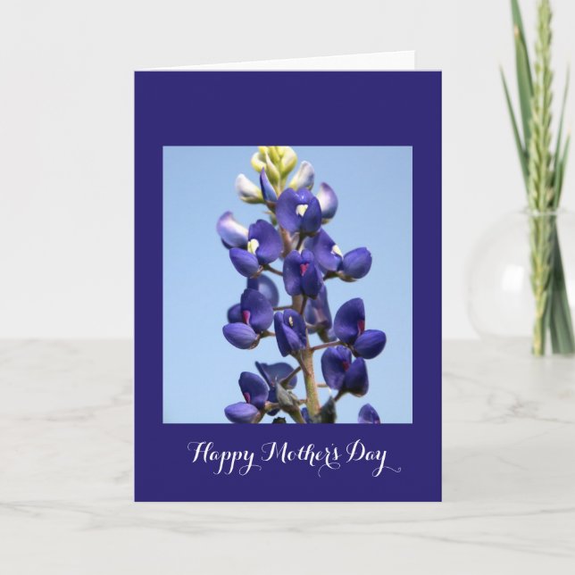 Carte de voeux heureuse du jour de mère (Devant)