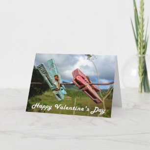 Carte de voeux Heureuse Sainte-Valentin