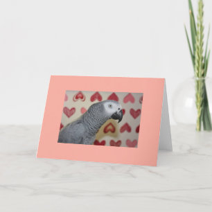 Carte de voeux Heureuse Sainte-Valentin African Gr