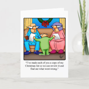 Carte de voeux Hilarious Christmas Humour