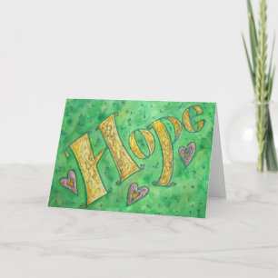 Carte de voeux Hope