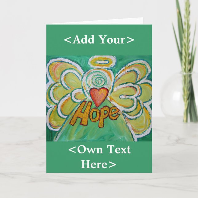 Carte de voeux Hope Angel (Devant)