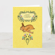Carte de voeux Hoppy Easter Kids