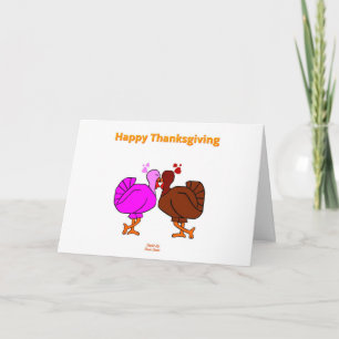 Carte de voeux horizontale de la Passion de Thanks