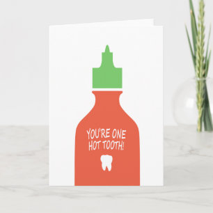 Carte de voeux "Hot Tooth"