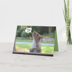 Carte de voeux humoristique pour l'anniversaire de