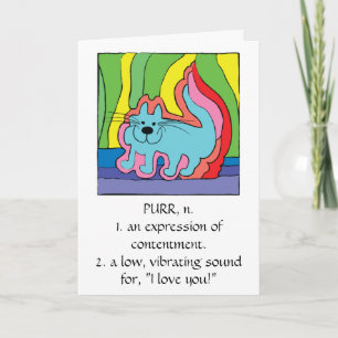 Carte de voeux "I Love You"