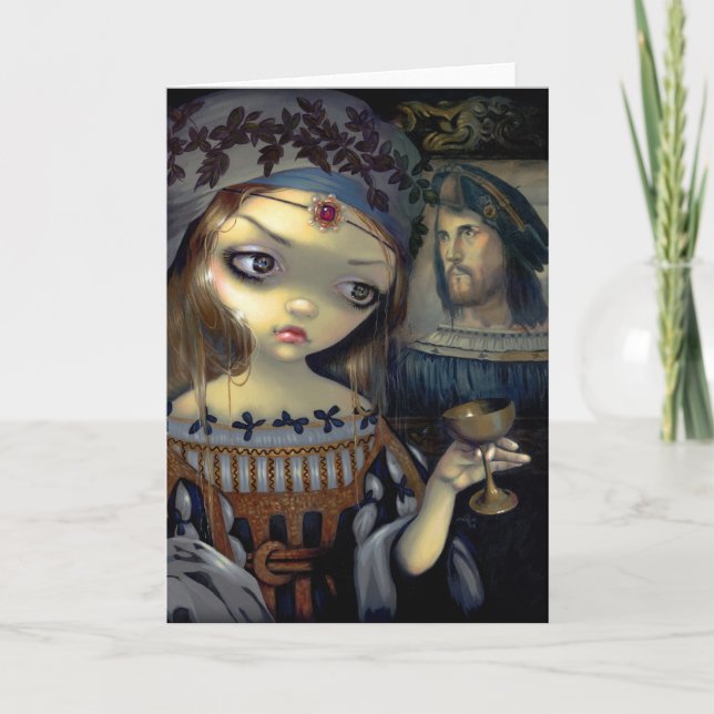 Carte de voeux "I Vampiri : Lucrezia Borgia" (Devant)