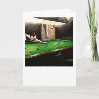 Carte de voeux - "île de Burgh de la salle de