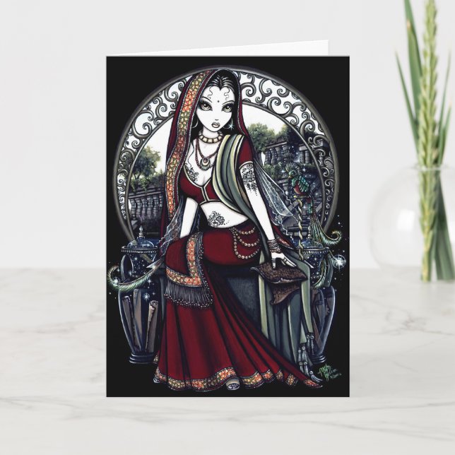 Carte de voeux Imaginaire "Ayanna" (Devant)