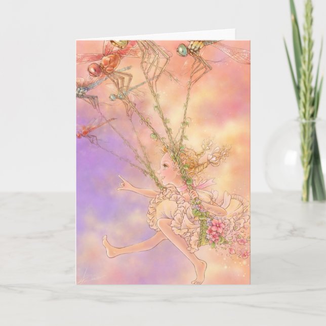 Carte de voeux Imaginaire - Quels rêves peuvent ve (Devant)