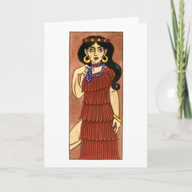 Carte de voeux Inanna (Devant)