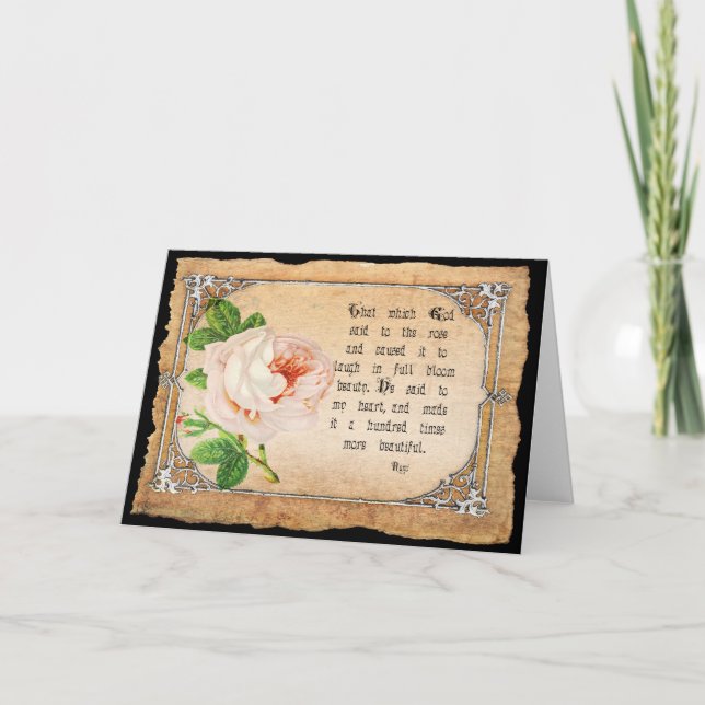 Carte de voeux inspirante (Devant)