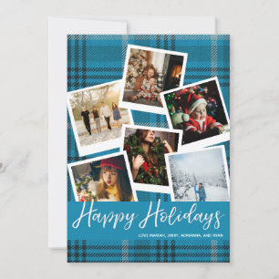 Carte de vœux instantanée multi-photo Joyeuses Fêt