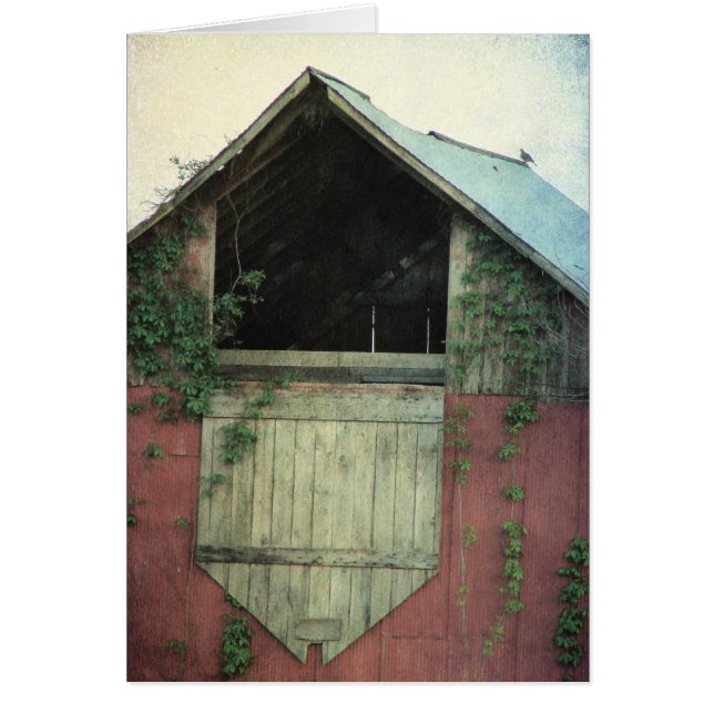 Carte de voeux intérieure blanche à l'auberge Ivy (Devant)