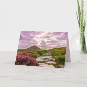 Carte de voeux Irlande pittoresque