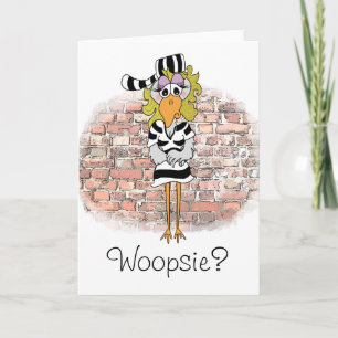 Carte de voeux Jailbird