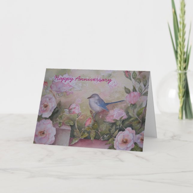 CARTE DE VOEUX - jardin de ressort (Devant)