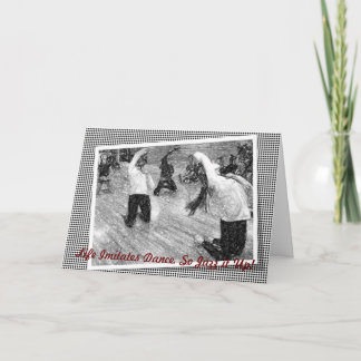 Carte de voeux Jazz it Up