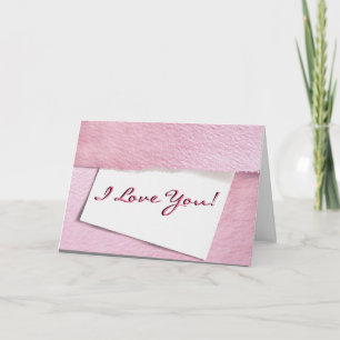 Carte de vœux « Je t'aime ! »
