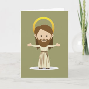Carte de voeux Jésus Christ