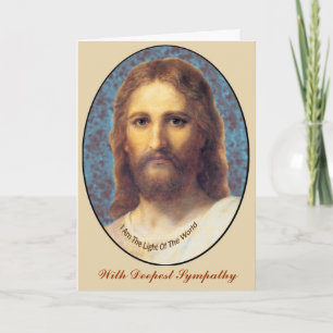 Carte de voeux Jésus - Sympathie