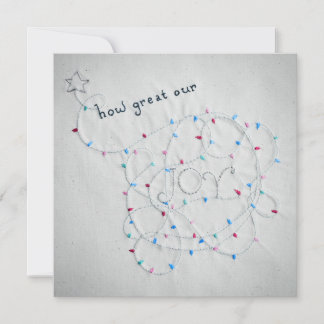Carte de voeux JOY