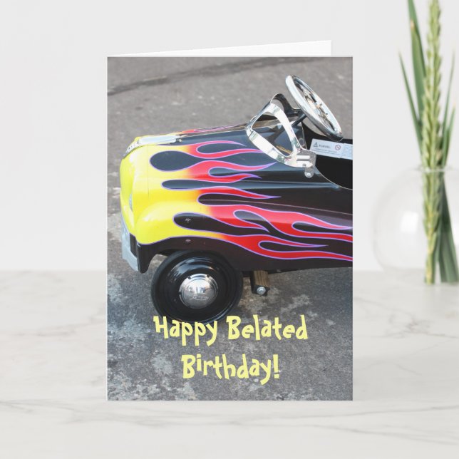 Carte de voeux Joyeuse Anniversaire (Devant)