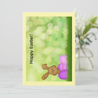 Carte de vœux Joyeuses Pâques