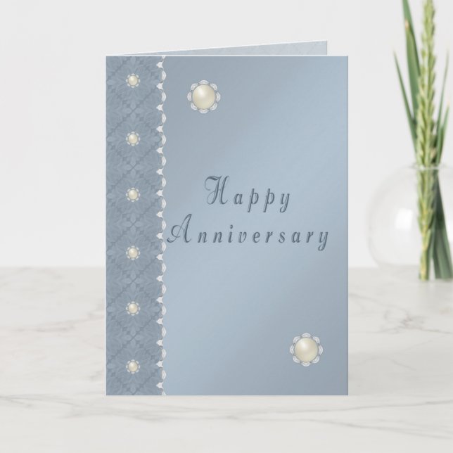 Carte de voeux Joyeux Anniversaire (Devant)