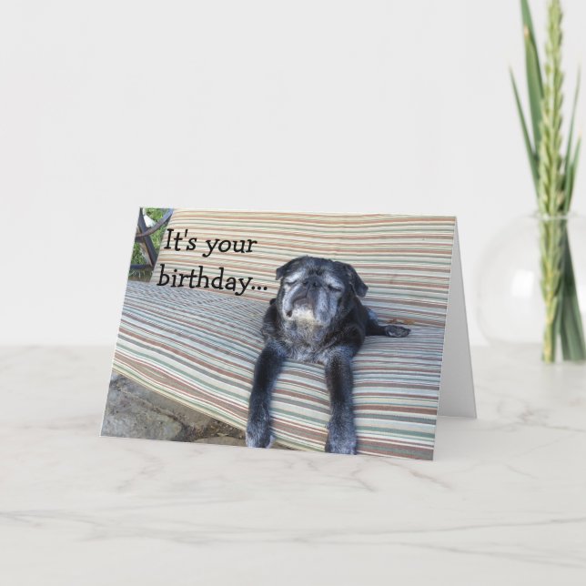 Carte de voeux : Joyeux anniversaire/étroit vos (Devant)