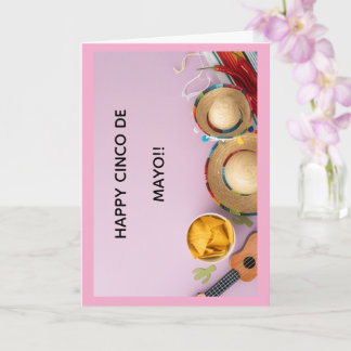 Carte de vœux Joyeux Cinco De Mayo