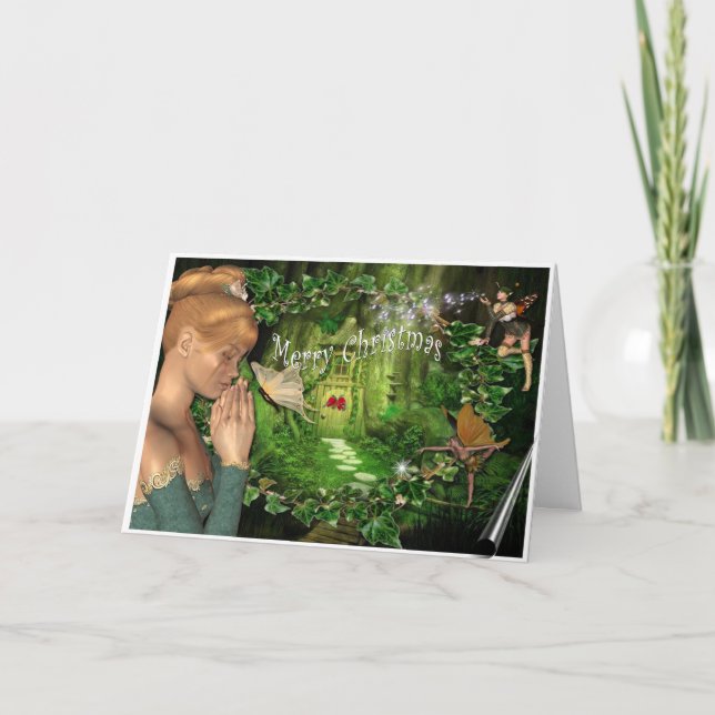 Carte de voeux Joyeux Noël (Devant)