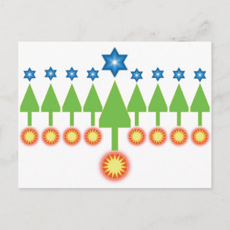 Carte de voeux Joyeux - Noël Hanoukka