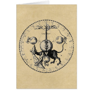Carte de voeux Kabbalah Mandala