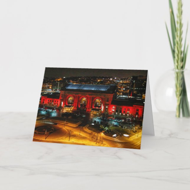 Carte de voeux Kansas City Union Station (Devant)