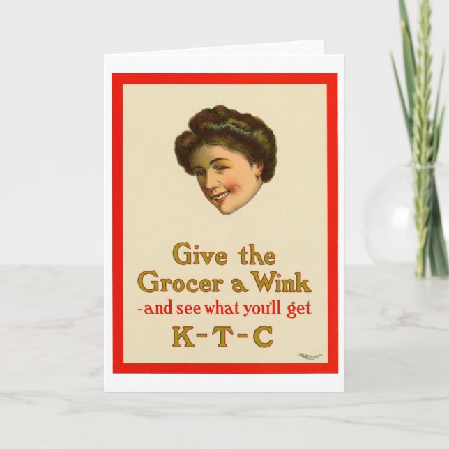 Carte de voeux "Kellogg’s Cereal Advertisement" (Devant)