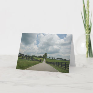 Carte de voeux Kentucky