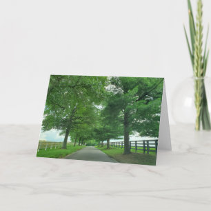 Carte de voeux Kentucky Road