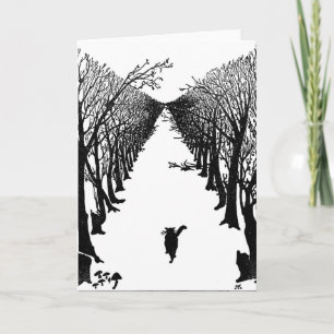 Carte de voeux Kipling Cat